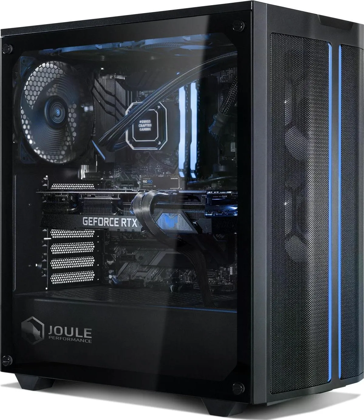 Joule Performance High End Gaming PC (Intel Core i9-14900K, 32 GB, 2000 GB, HDD, SSD, GeForce RTX 4090), PC, Schwarz