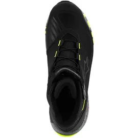 Alpinestars CR-X Drystar Schwarz/Dunkelgrau/Neongelb 45,5