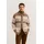 Bugatti Cardigan "Regular Fit", Herren, Gr. XL, 20, beige, Strick, 47% Polyacryl, 21% Polyamid, 16% Alpaka, 16% Wolle, gestreift, regular fit, Rippbündchen, Strickjacken, gestreift mit Knopfleiste & Kragen