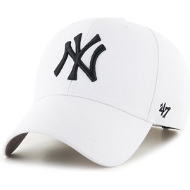 '47 47 Brand Cap Relaxed Fit MLB New York Yankees, B-MVP17WBV-WHF White