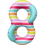Swim Essentials Schwimmring (170 x 90 cm, Mehrfarbig)
