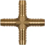 Riegler Kreuz-Schlauchverbindungsstutzen für Schlauch LW 6 mm mehrfarbig