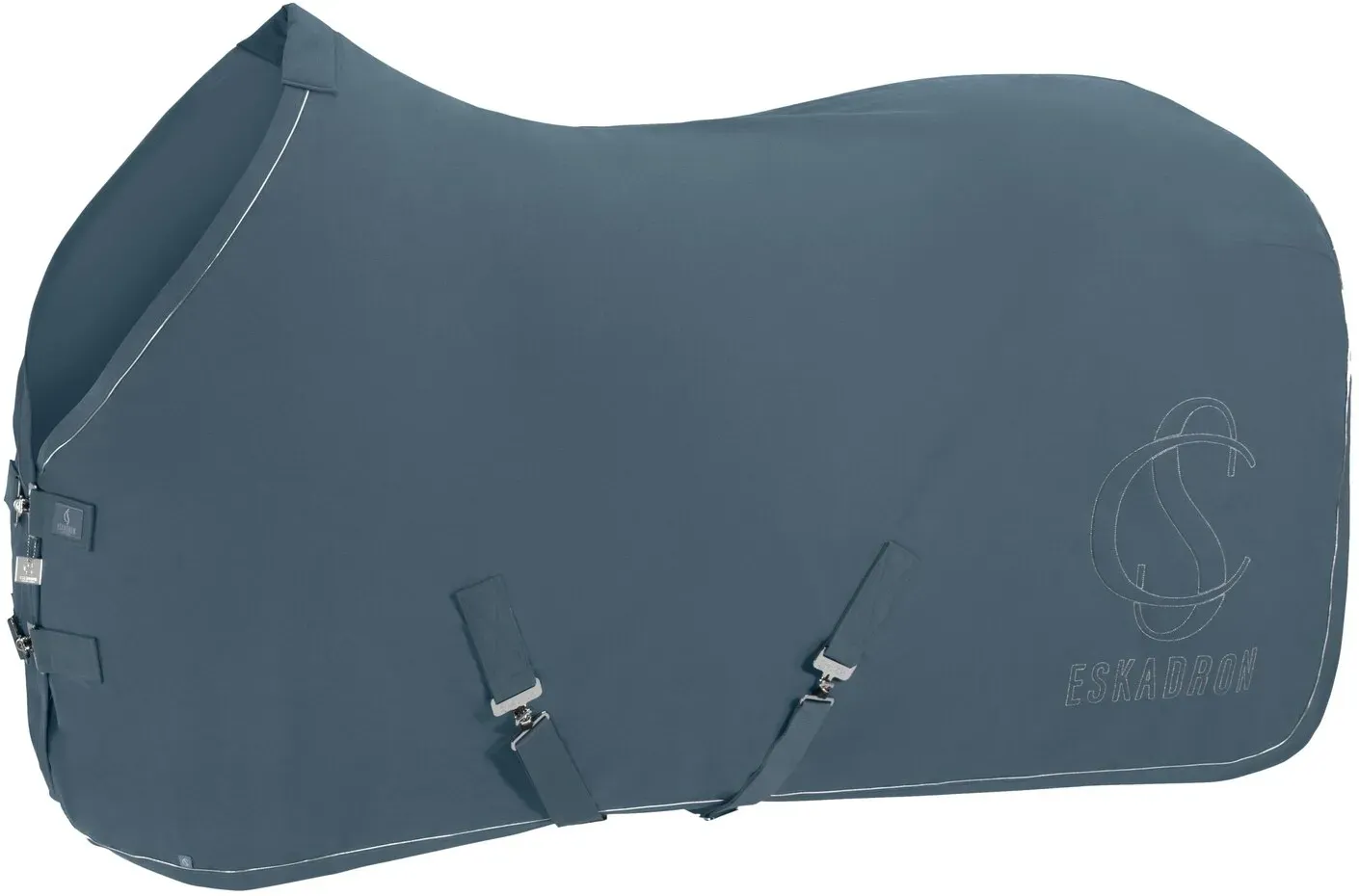 ESKADRON Classic Sports Abschwitzdecke Denim steel blue 125 cm