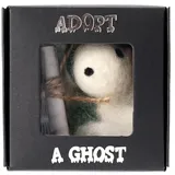 Adopt a Ghost Sorgenfresser - lustiges Kawaii Geschenk - Weiß