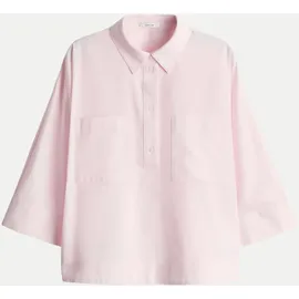 Opus Boxy Hemdbluse Rosa 38