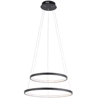 Just light. LED-Pendelleuchte anthrazit dimmbar Memoryfunktion
