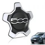 Für 500x Radabdeckung Hup Trim, Einteilige Radabdeckung 500x, Nabenabdeckung 500x, Zubehör 500x Upgrade 735626312, 735626311 Ersatz für 500x (Weiß A)