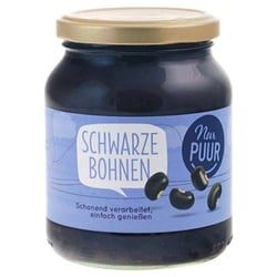 NurPuur Schwarze Bohnen bio 350g