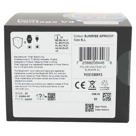 Polar Vantage V3 sunrise apricot