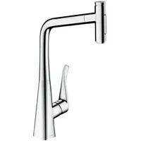 Hansgrohe Metris Select M71 320 Ausziehbrause 2jet sBox Chrom
