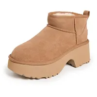 UGG Stiefel für Damen 1158311 Classic Ultra Mini New Heights Chestnut Schuhgröße 40 EU - 40 EU