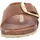 Birkenstock Madrid Big Buckle Nubukleder geölt schmal cognac 42