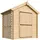 TIMBELA Spielhaus M516 Beige Holz