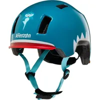 Affenzahn Helm Hai Petrol Größe S 45-51cm Kopfumfang mit