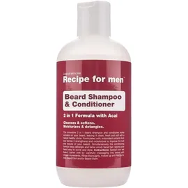 Recipe for Men Recipe for men, Beard Shampoo & Conditioner 250 ml