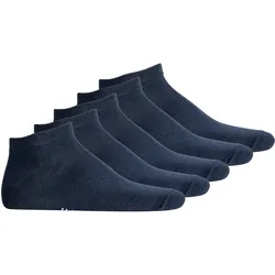 JACK&JONES Herren Sneakersocken 5er Pack - JACDONGO SOCKS, One Size Marineblau 40-46