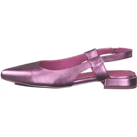 Marco Tozzi Damen Pumps, Blockabsatz, weiches FEEL ME Fußbett, ideal für Business und Freizeit Pink Metallic 39 EU