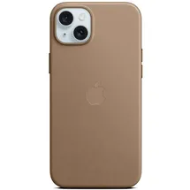 Apple iPhone 15 Plus Feingewebe Case mit MagSafe taupe