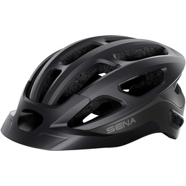 Sena R1 EVO Smart Fahrradhelm (Matte Black, L)