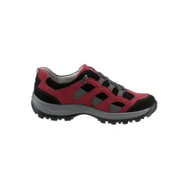 WALDLÄUFER Schnürschuh Damen Rot/Schwarz 4,5