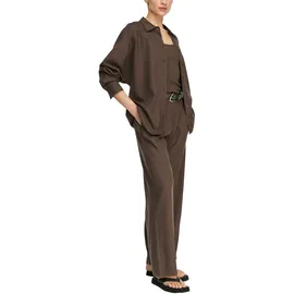 Comma, Fließende Wide-Leg-Hose Braun 38