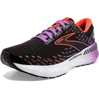 Brooks Damen Glycerin Gts 20 Laufschuh, Black Bellflower Fiesta, 38.5 EU - 38.5 EU Schmal