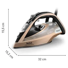 Tefal Ultimatives Reines Eisen FV9852 schwarz
