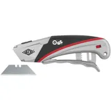 Wedo 78 835 Teppichmesser Schwarz, Grau, Rot Feststehendes Messer