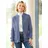 Classic Basics Strickjacke CLASSIC BASICS Blau 40