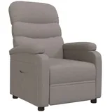 vidaXL Relaxsessel Taupe Stoff