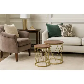 moebel-direkt-online möbel direkt online Beistelltisch-Set 2tlg. Klara