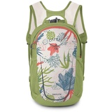 Osprey Daylite Kids Backpack, Coral Life Print Green,