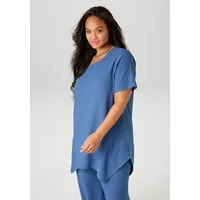 Aniston plus Blusenshirt mit dezenter Streifenlook Struktur Gr. 44,