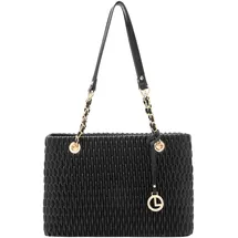 L.Credi Roxanne Schultertasche Synthetik Black