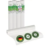 Veluxis Malervlies Veluxis® Premium Glatvlies, (4-St), überstreichbar, rissüberbrückend & formstabil weiß