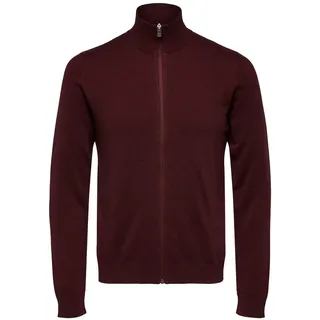 Selected HOMME SLHBERG FULL ZIP CARDIGAN NOOS«, beige