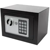 Perel ELEKTRONISCHER Safe - 17 x 23 x 17 cm - 4.6 L - SCHWARZ