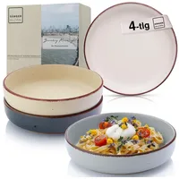Sänger Pastaschalen Bombay Moonlight| | 4 teilig, aus Steingut,