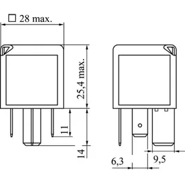 Bosch Relais, Arbeitsstrom