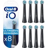 Oral-B iO Ultimative Aufsteckbürste schwarz 8 St.