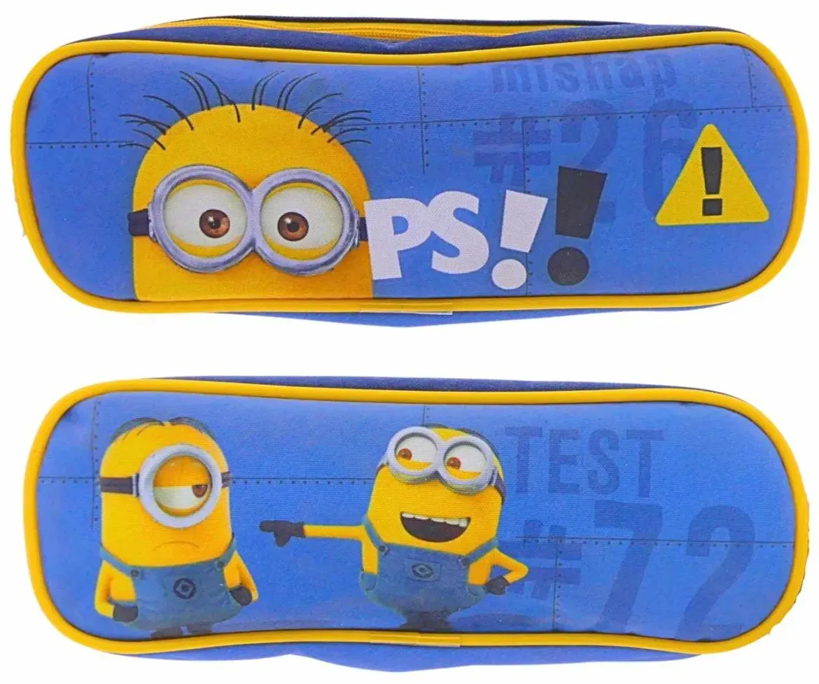 MINIONS Schlampenetui / Federmäppchen ? Blau/Gelb | Despicable Me