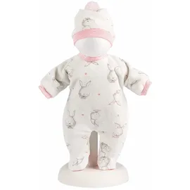 Llorens V9-63206 Pyjamaset Häschen, pink 32 cm