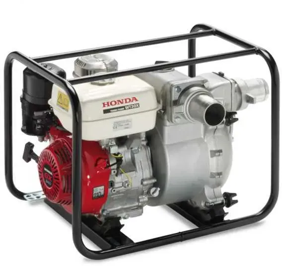 Benzinmotorpumpe Honda WT30, 80 mm Anschlüsse - für Schmutzwasser