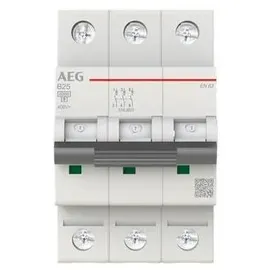AEG Leitungsschutzschalter Elfaplus 6kA B25A 3P
