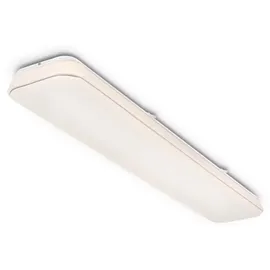 Brilo Di-Ka LED Deckenleuchte Rupa 48W weiß, dimmbar, warmweiß