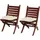 MCW Sitzkissen 41 x 38 x 8 cm beige 4-tlg.