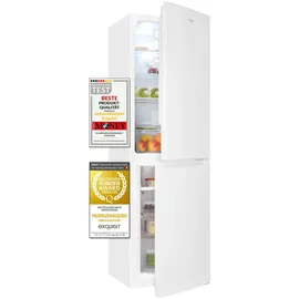 Exquisit KGC250-85-NF-040D Kühl-Gefrierkombination (247 l, 1805 mm hoch, Weiß)