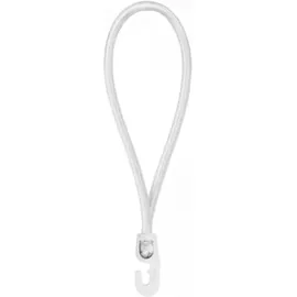 Bradas Spanngummi mit Haken In Weiß 18 Cm