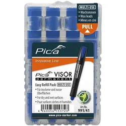 Pica Refills Visor Permanent Marker wasserfeste Markierung  blau 991/41