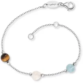 Engelsrufer Armband mit Kraftsteinen Tigerauge/Rosenquarz/Blauer Achat  ERB-LILGEM-3ST-01 Größe verstellbar
